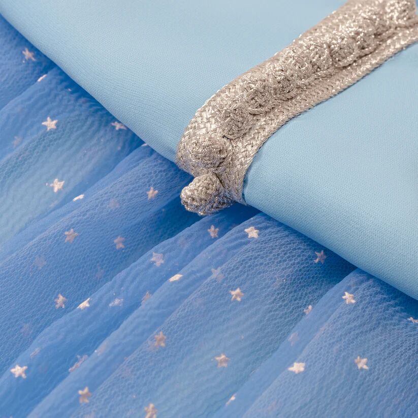 Caftan sans Manches en Crêpe Georgette en Soie thumbnail 2