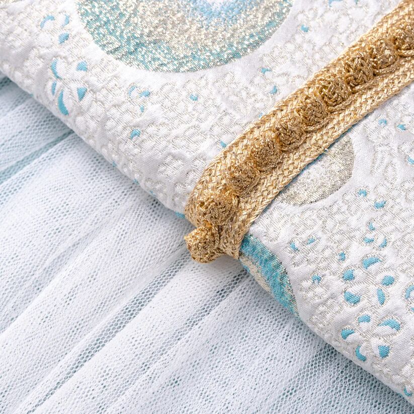 Caftan avec Manches en Brocart thumbnail 4