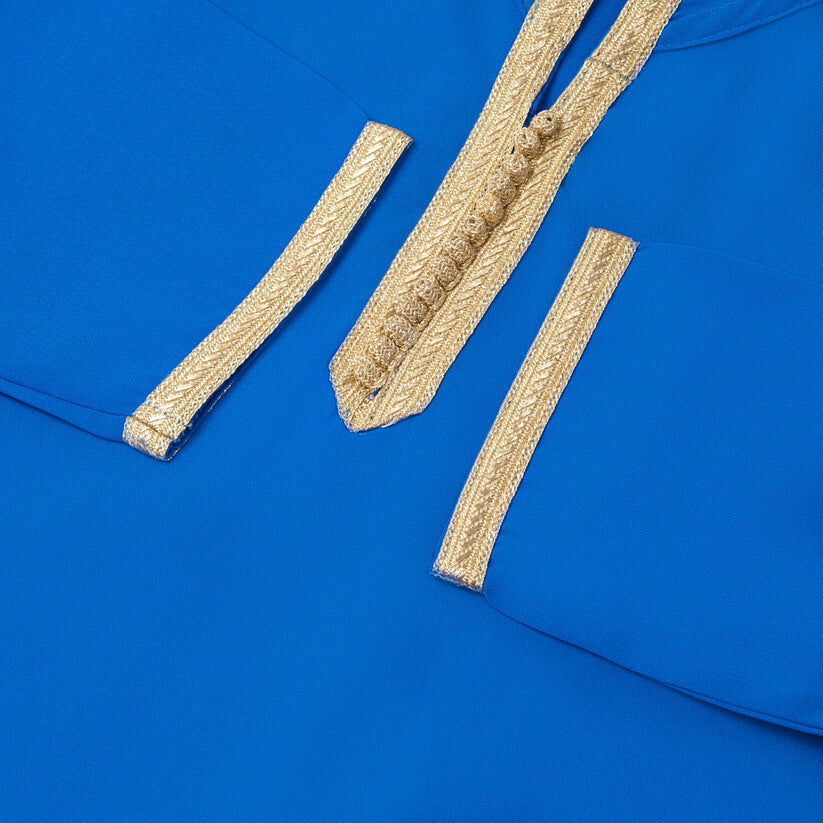 Jellaba en Crêpe de Soie thumbnail 3