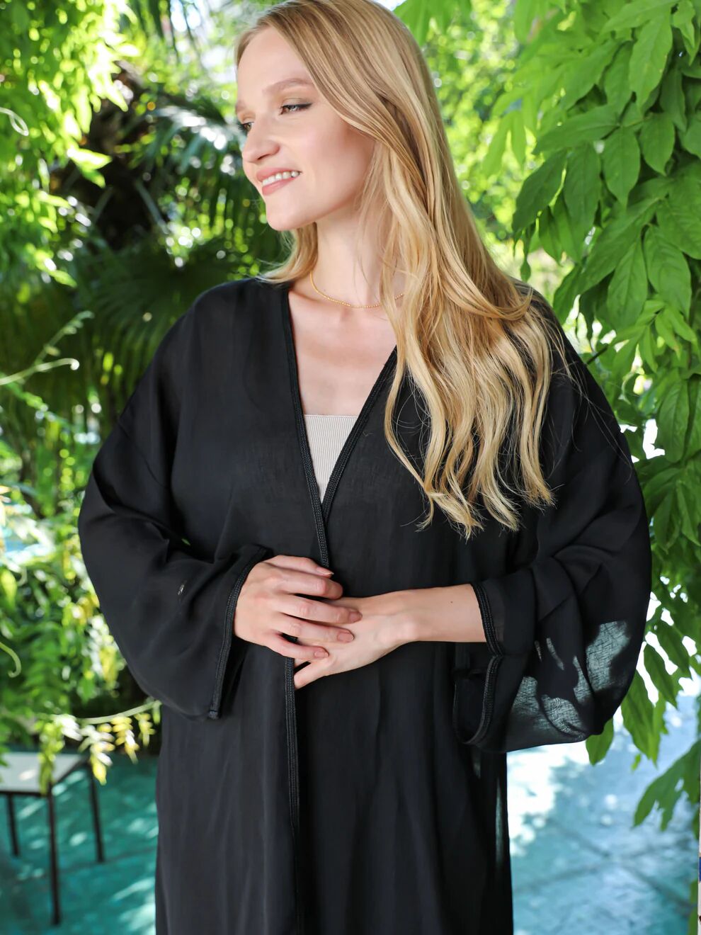 Kimono - noir thumbnail 3