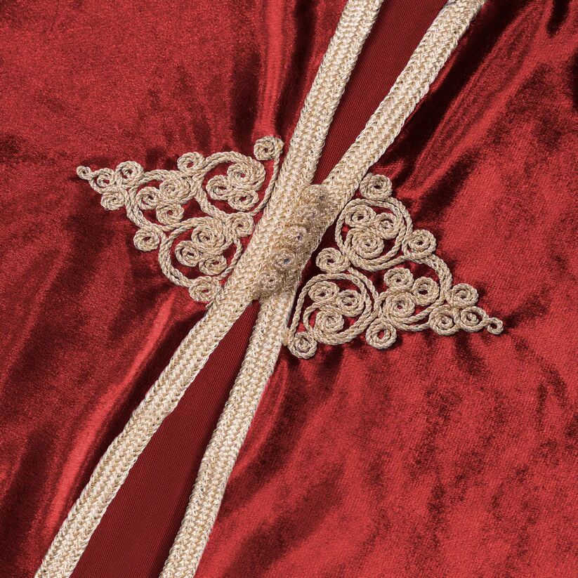 Grenouillère - bordeaux royal pour bébé avec selham thumbnail 3