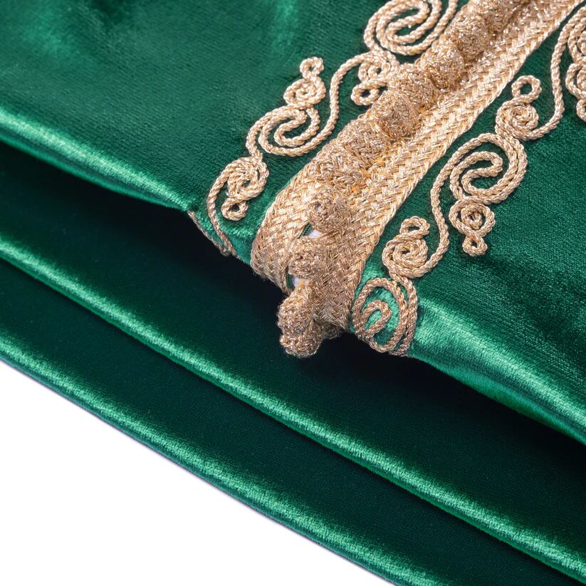 Grenouillère - vert royal pour bébé sans selham