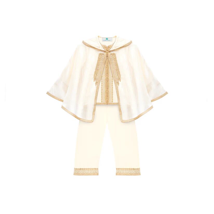Jabador pour enfant avec selham - beige