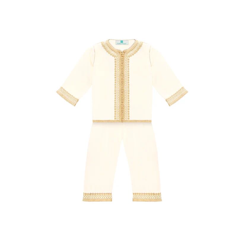 Jabador - beige pour enfant sans selham thumbnail 3