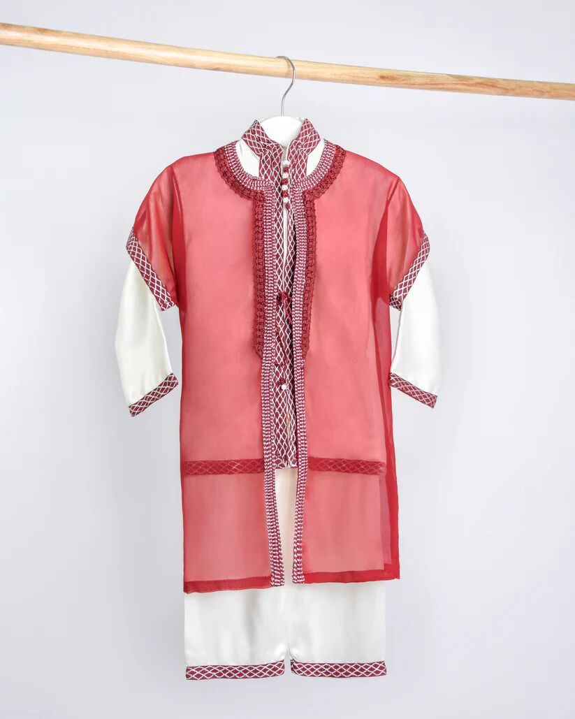 Jabador - Blanc Bordeaux pour Enfant