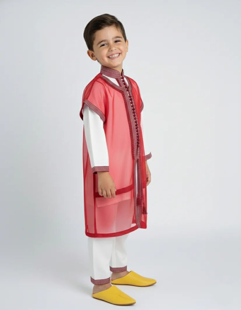 Jabador - Blanc Bordeaux pour Enfant