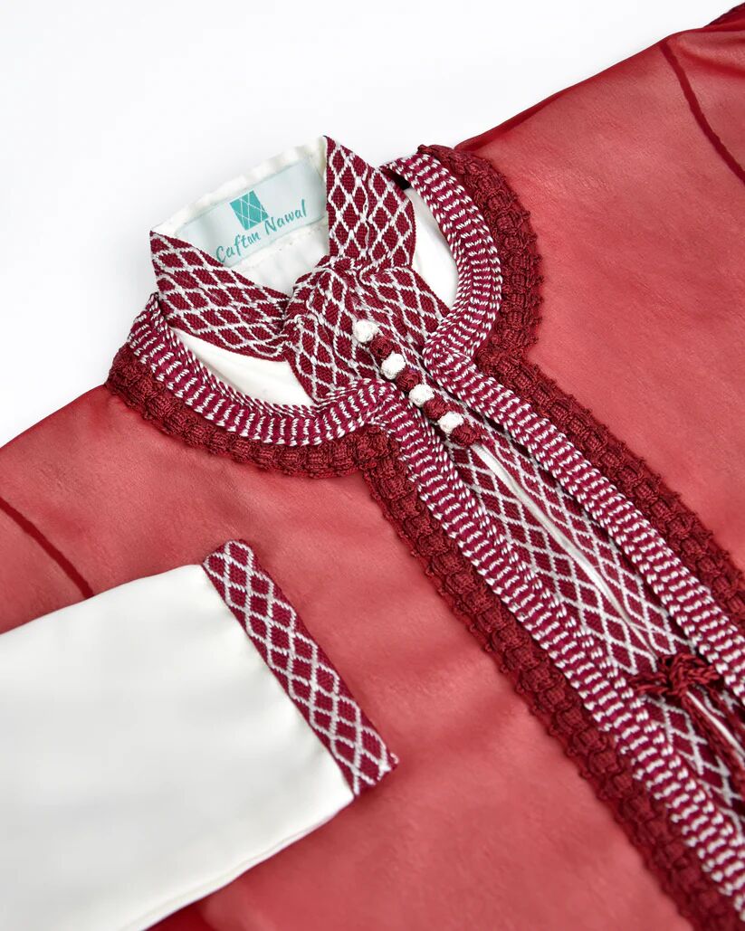 Jabador - Blanc Bordeaux pour Enfant thumbnail 3