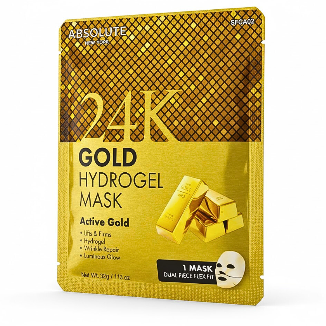 Gold Hydrogel Mask