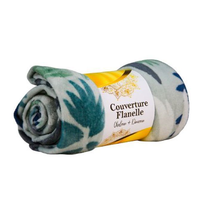 Couverture Imprimée en Flanelle WARDA (1Place) - 160x220 cm thumbnail 3