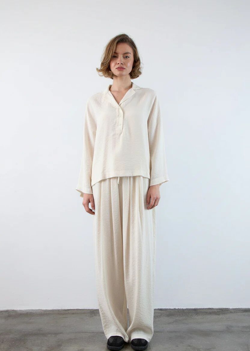 Ensemble Fluide Haut & Pantalon Ample