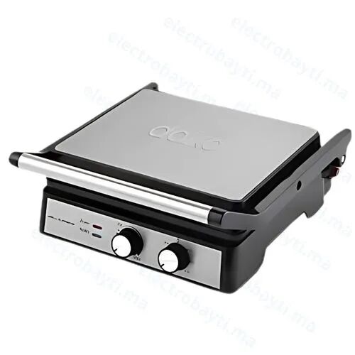 Daiko - Grill panini en Granite - Taille XXL - Ouverture à 90° et 180° - PN4274GMXK