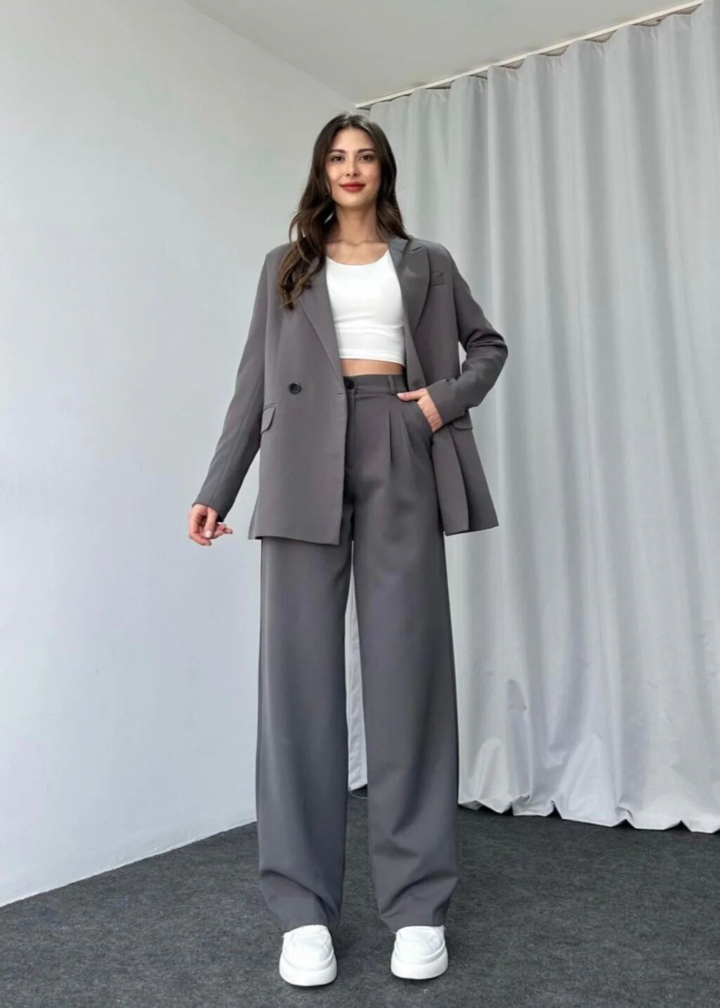 Ensemble tailleur / Veste croisée