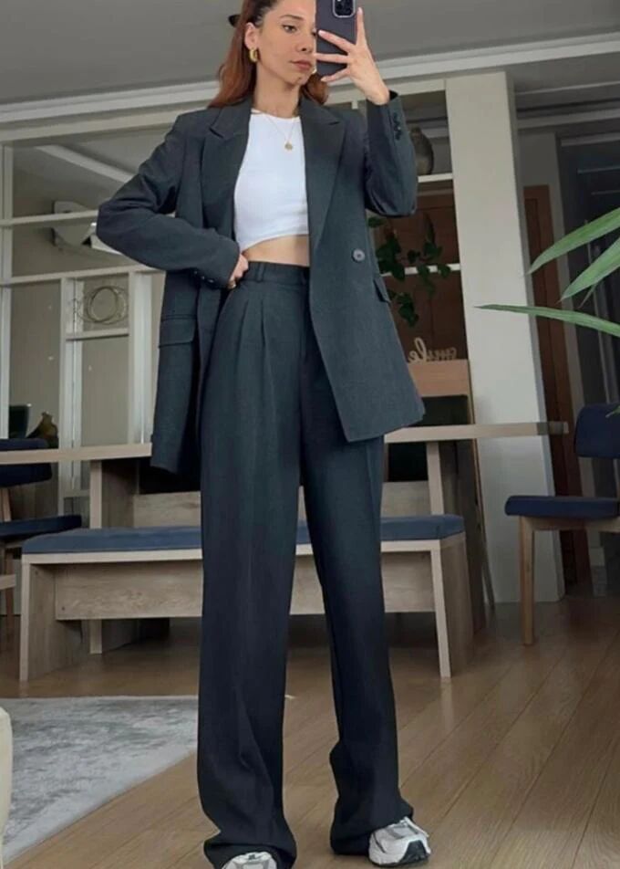 Ensemble tailleur / Veste croisée