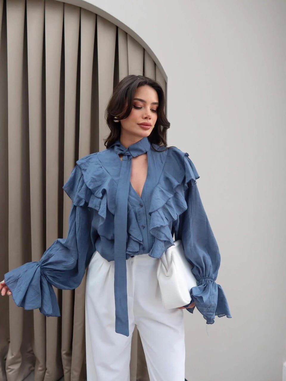 Chemisier À Volants thumbnail 4