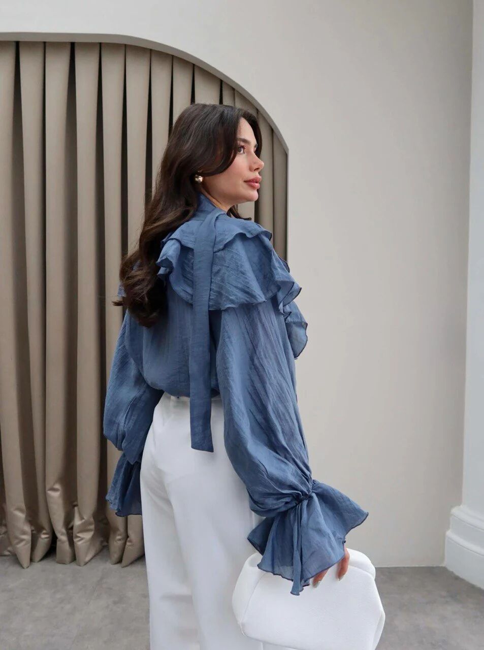 Chemisier À Volants thumbnail 3