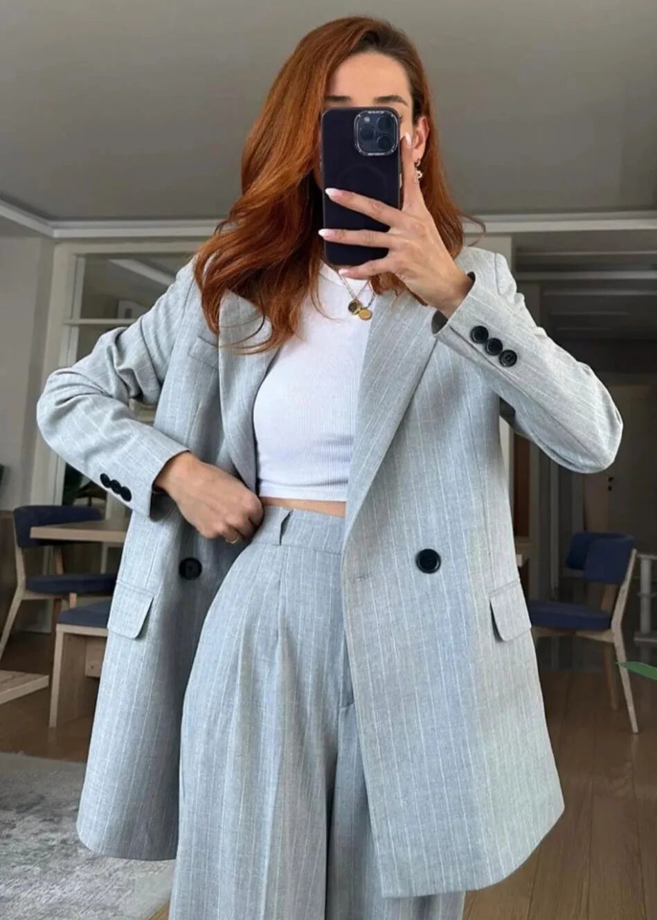 Ensemble Tailleur / Veste Croisée thumbnail 2