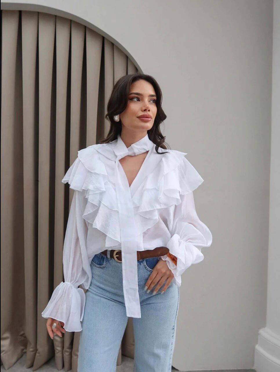 Chemisier À Volants thumbnail 4