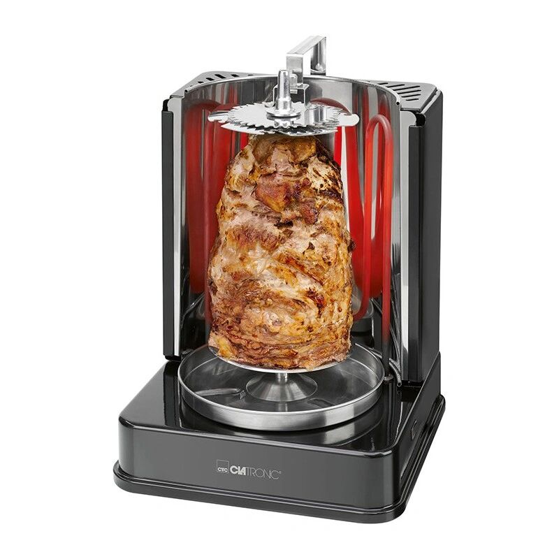 Clatronic Vertical Kebab Multi-grille Shawarma 1400 W Allemande
