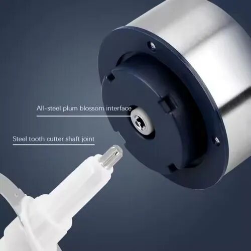 Sonic Hachoir électrique professionnel - 400Watts - 6 Lames - Bol En Verre