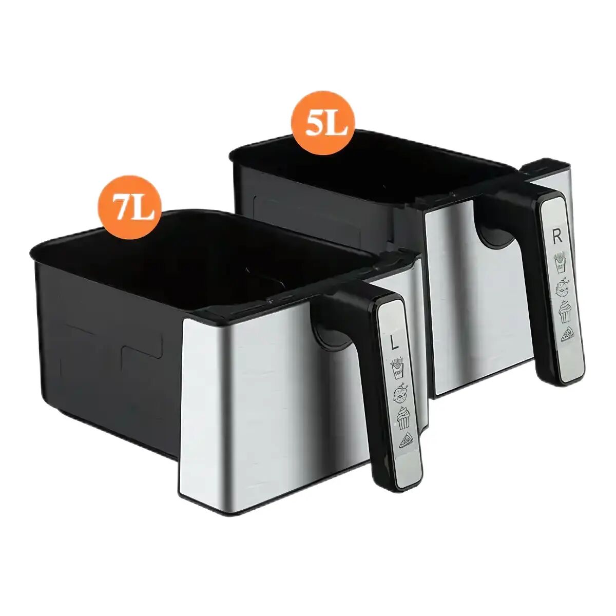 Roch Friteuse sans Huile - Airfryer - 2 paniers - 12 Litres