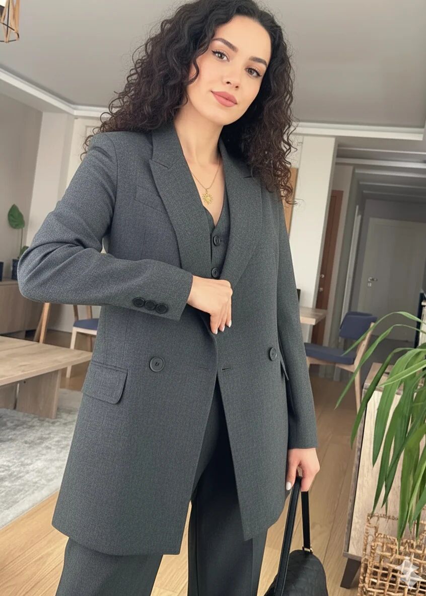 Ensemble Tailleur 3 Pièces thumbnail 3