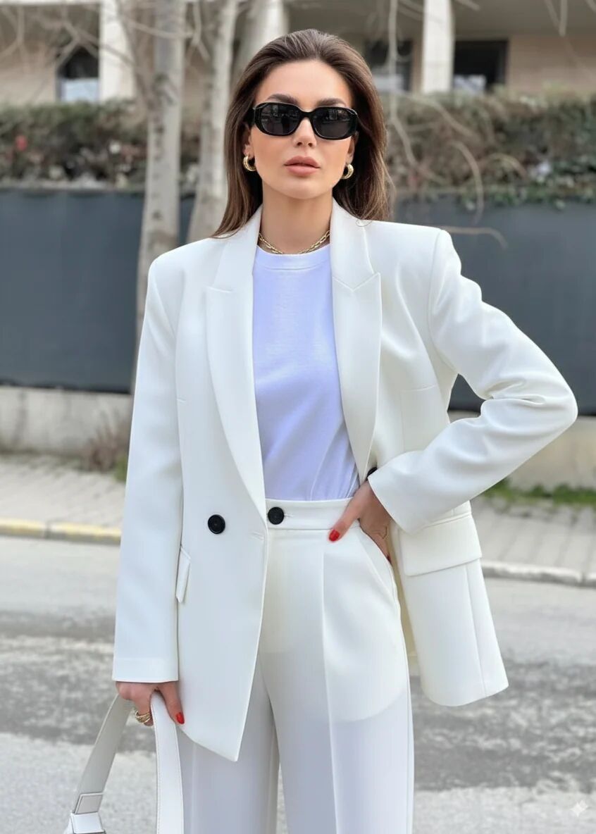 Ensemble Tailleur / Veste Croisée thumbnail 3