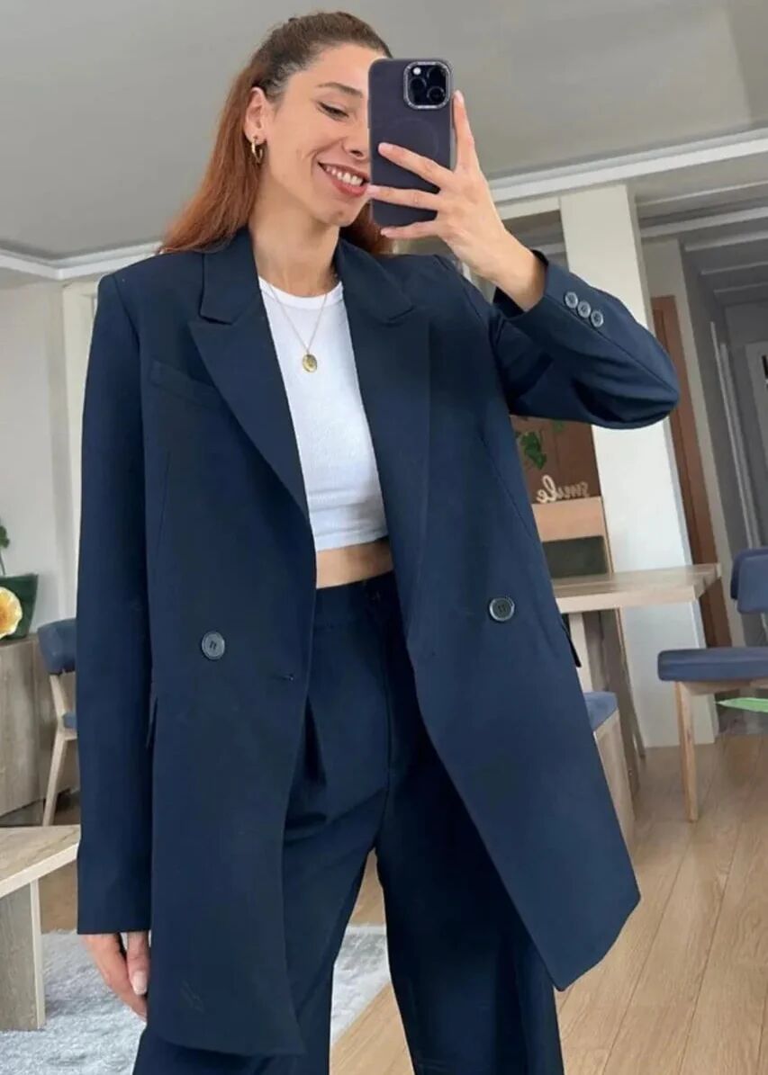 Ensemble Tailleur / Veste Croisée thumbnail 3