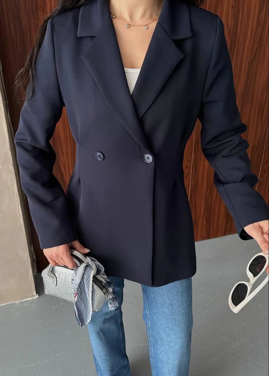 Blazer Classique - Bleu Marine