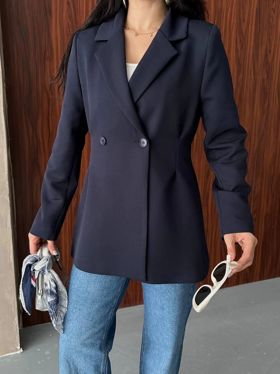 Blazer Classique - Bleu Marine