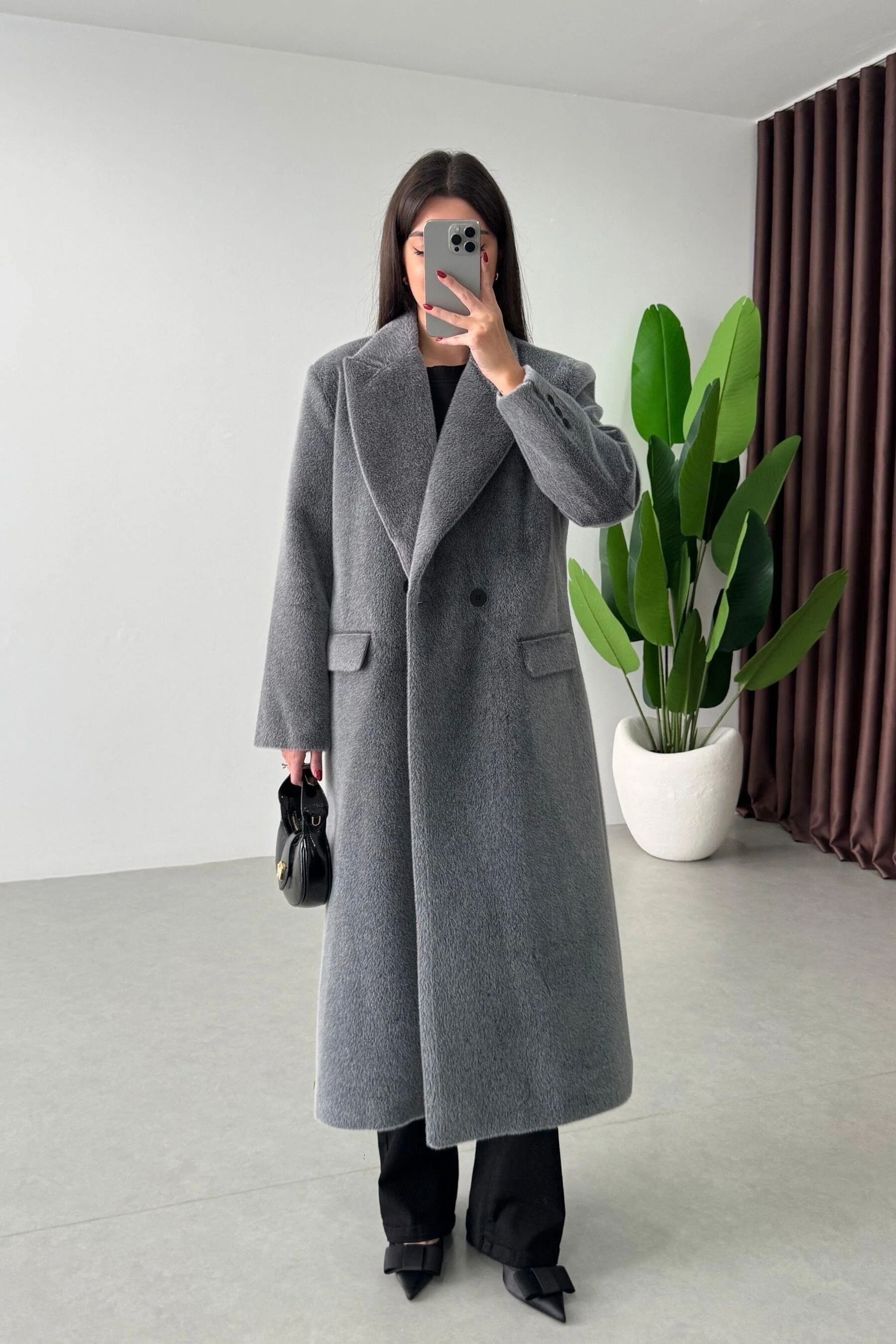 Manteau Long En Fourrure thumbnail 3