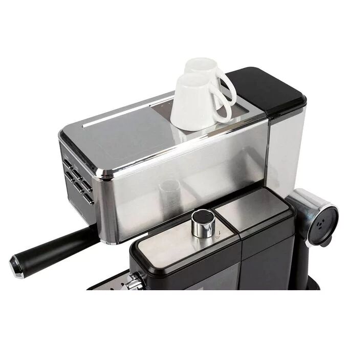 PROFI COOK Machine à café expresso - fonction de moussage de lait INOX 20 BARS - Marque Allemande thumbnail 4