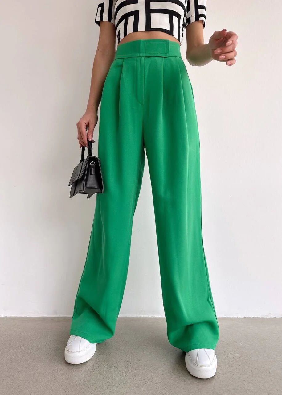 Pantalon Palazzo Avec Scratch