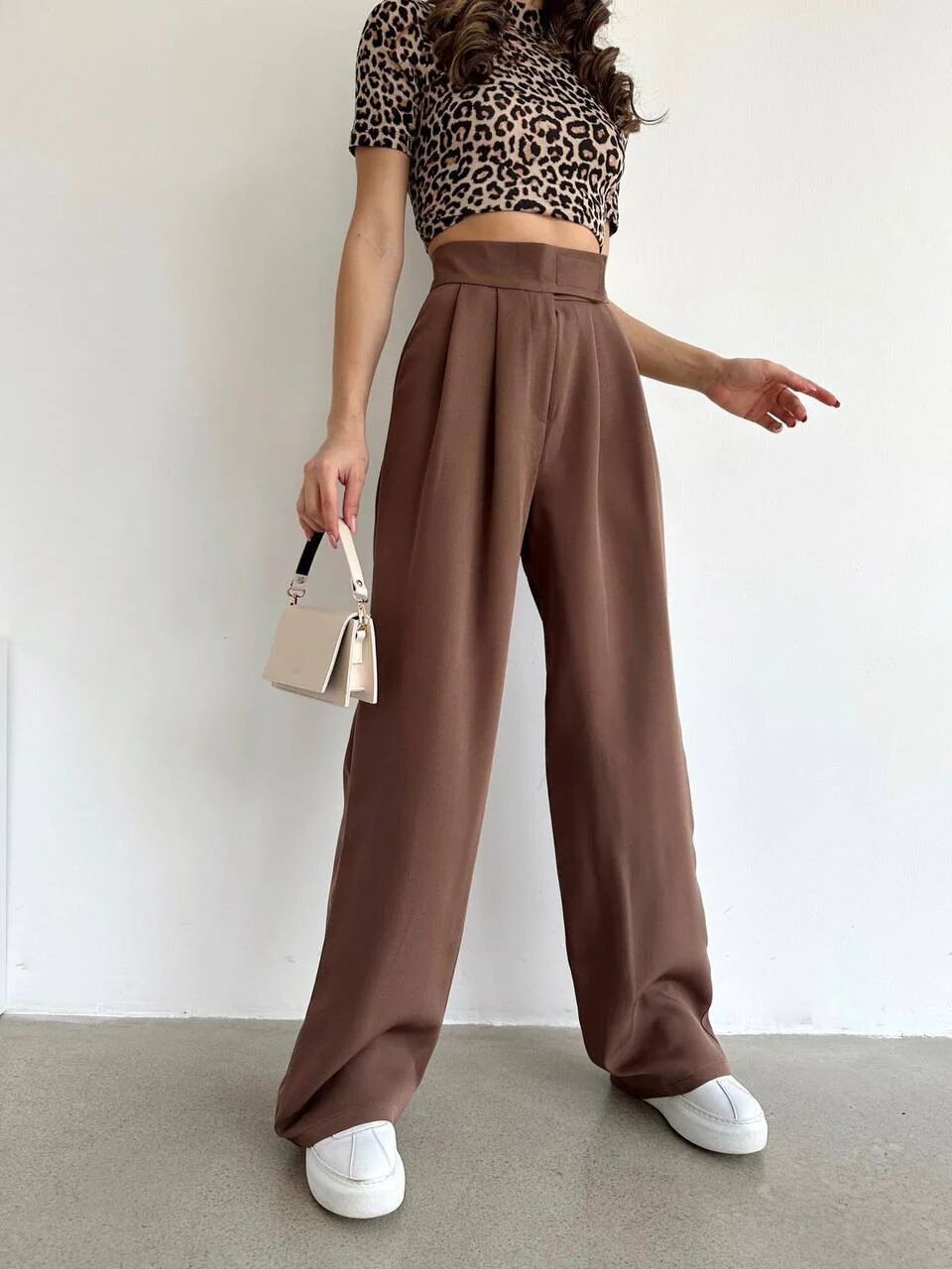 Pantalon Palazzo Avec Scratch