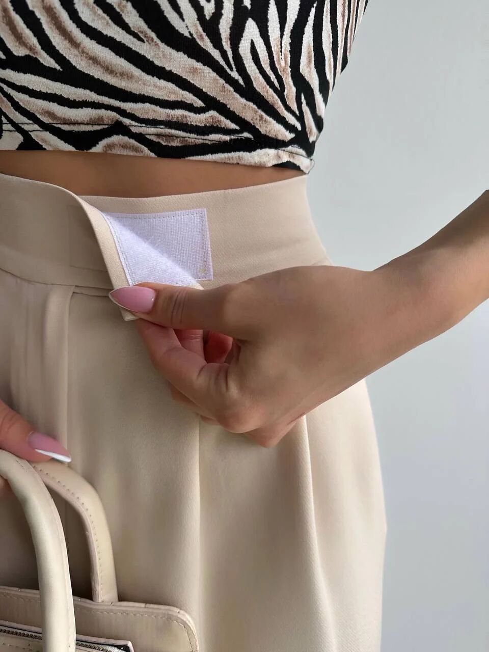 Pantalon Palazzo Avec Scratch