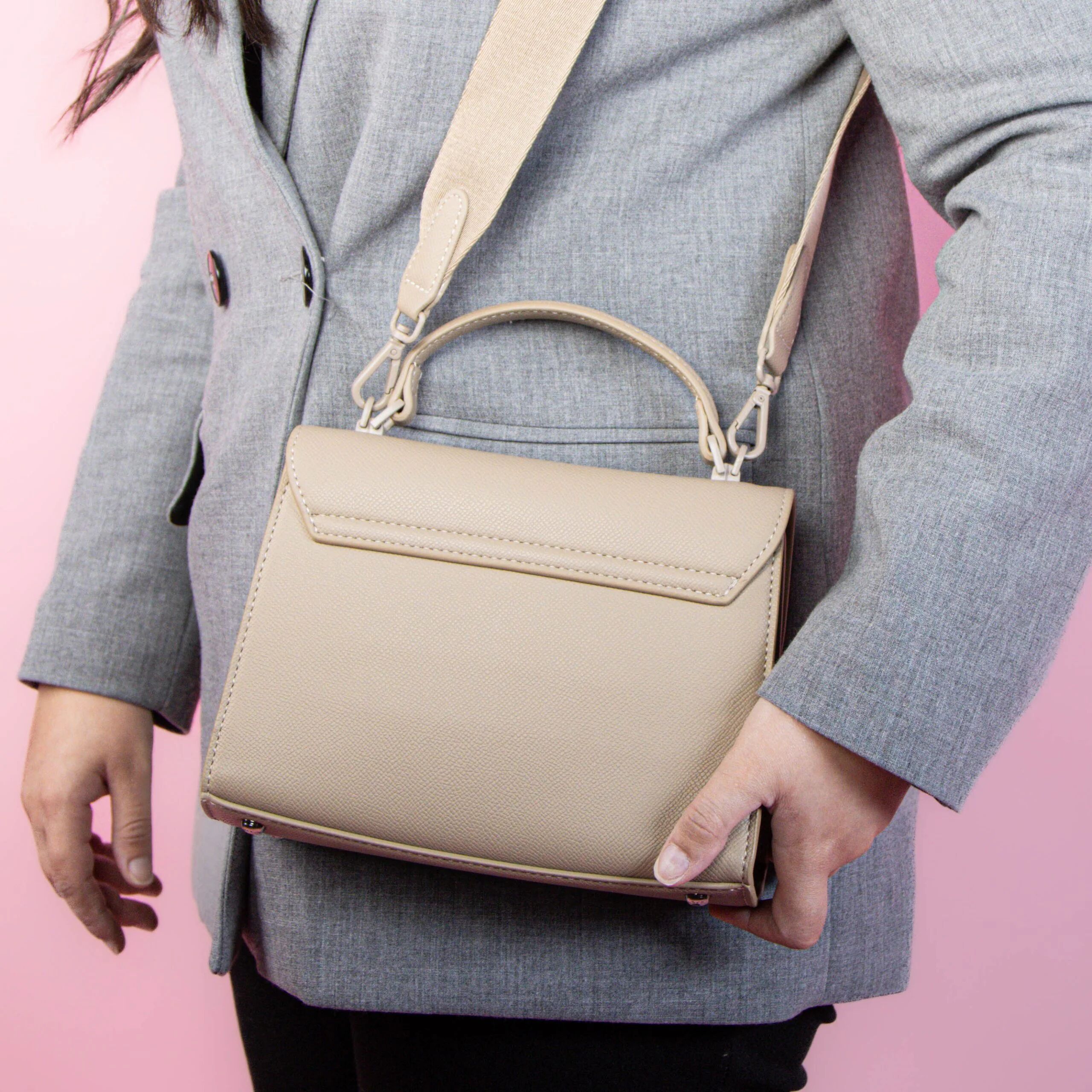 Zeste – Sac À Main En Beige