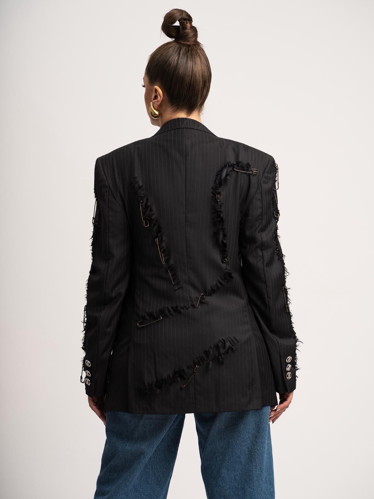 Luxury Blazer à Épingles Aesthetic thumbnail 4