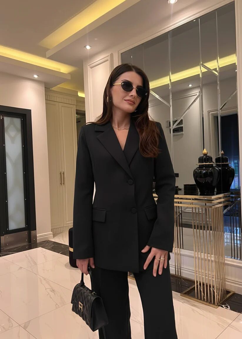 Ensemble Blazer & Palazzo