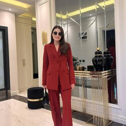 Ensemble Blazer & Palazzo