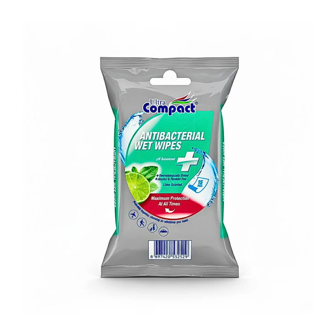 Lingettes Antibacterial 3x15 Pieces