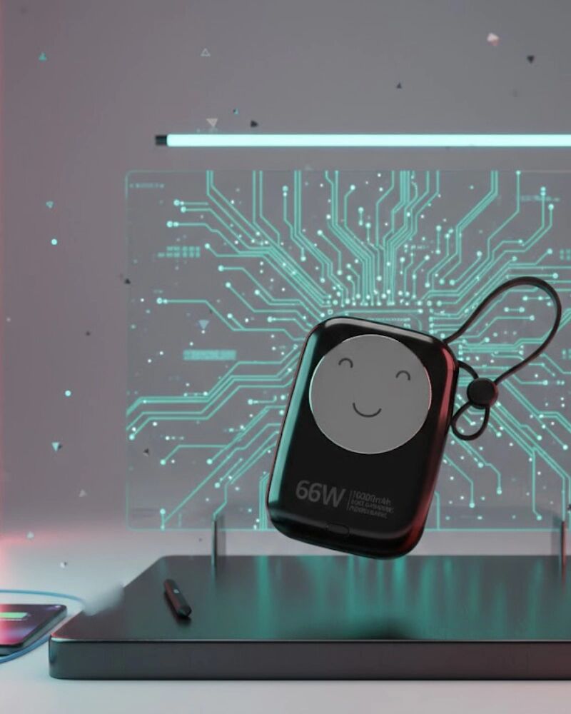 Power Bank 10000mAh 66W – Batterie Externe Ultra Rapide Haute Puissance