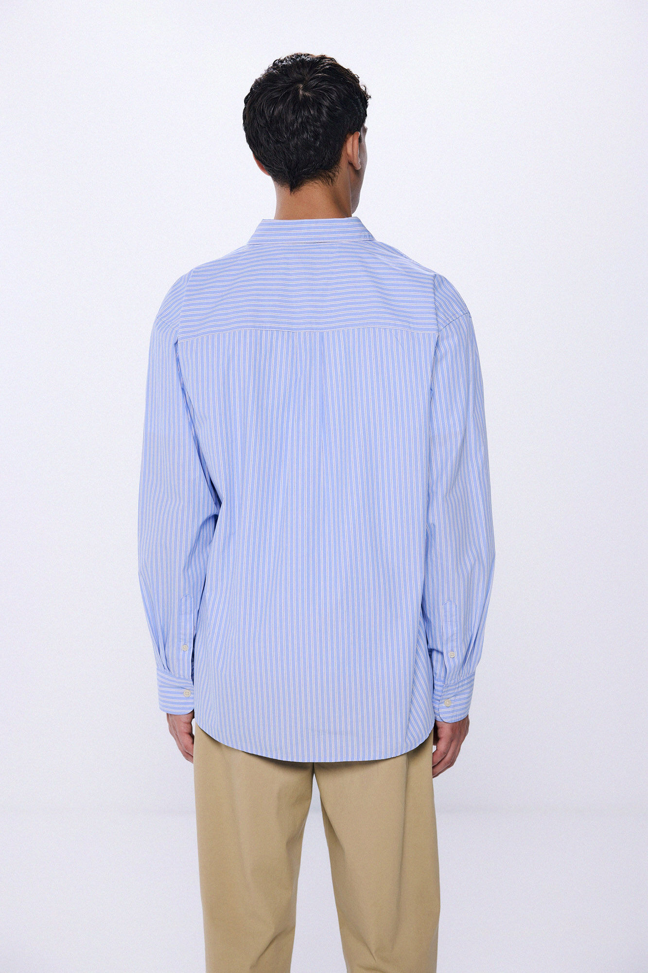 Chemise oversize en popeline