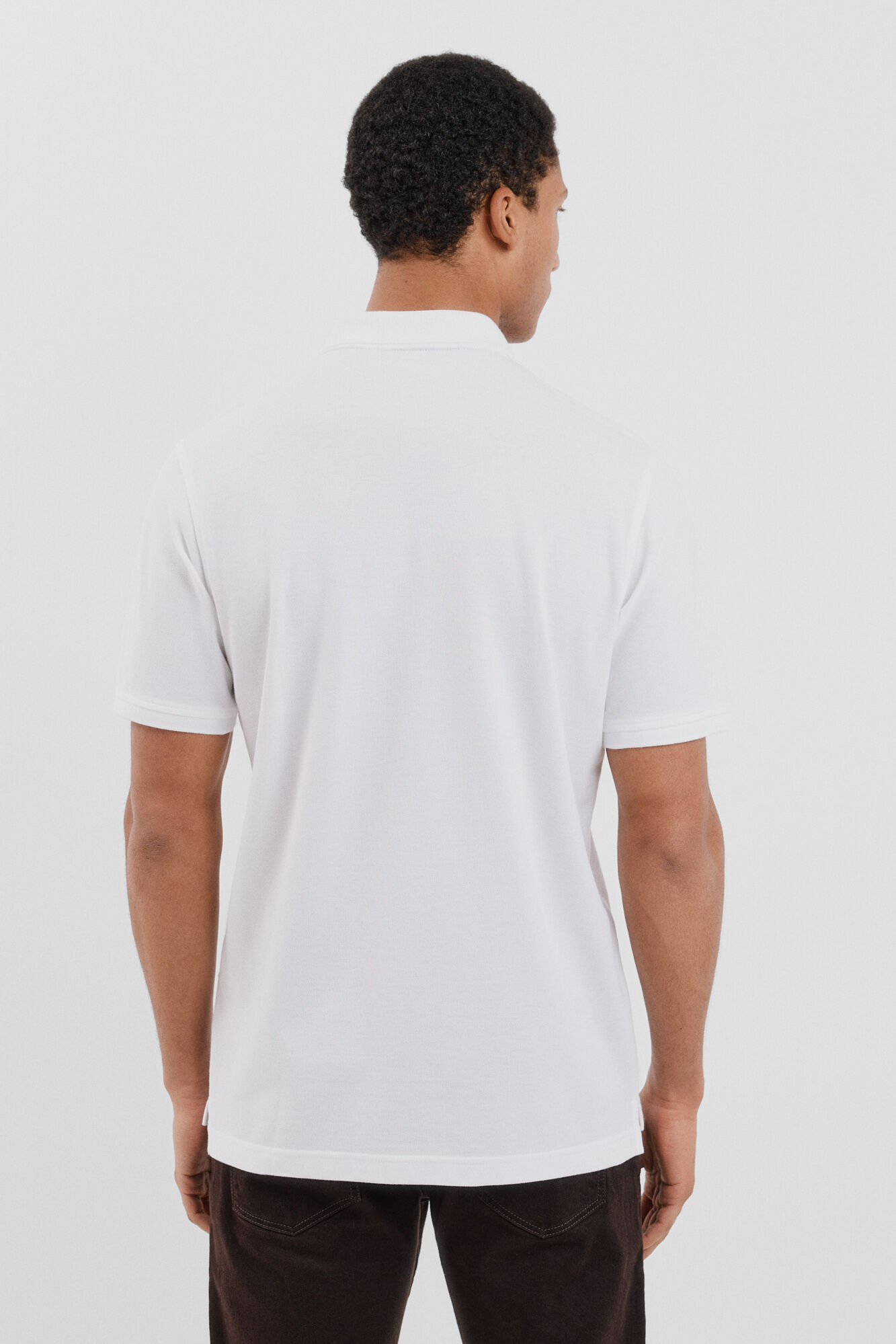 Polo piqué basique thumbnail 4