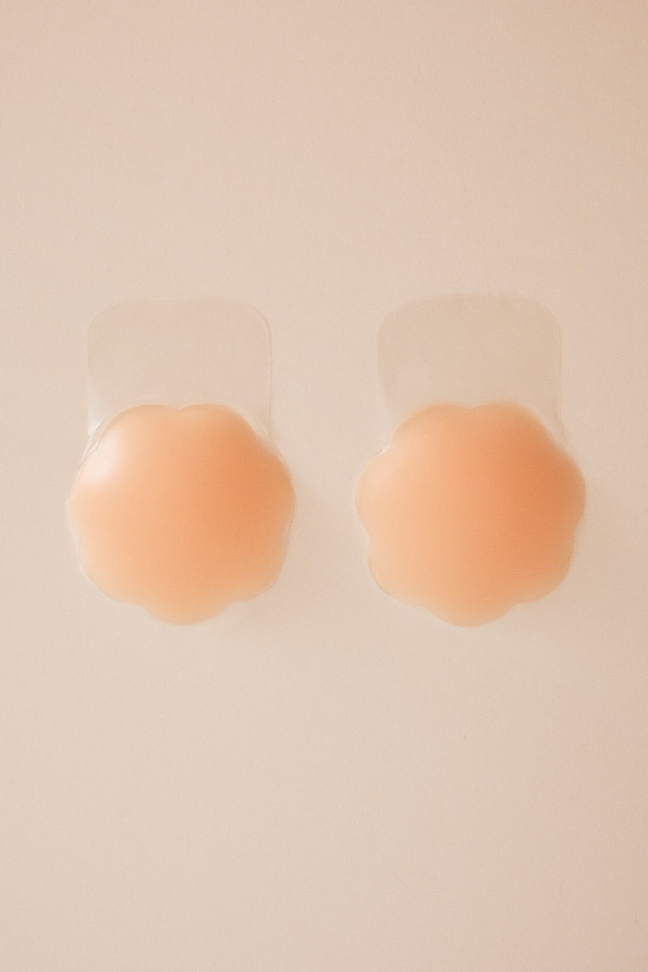 Cache-tétons en silicone à motif de fleurs
