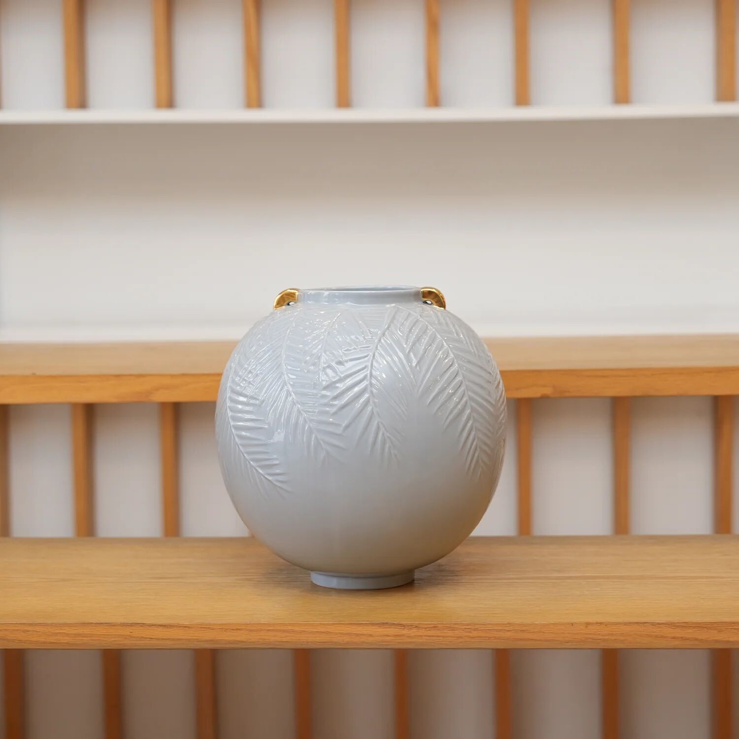 Vase rond Flora Goda gris