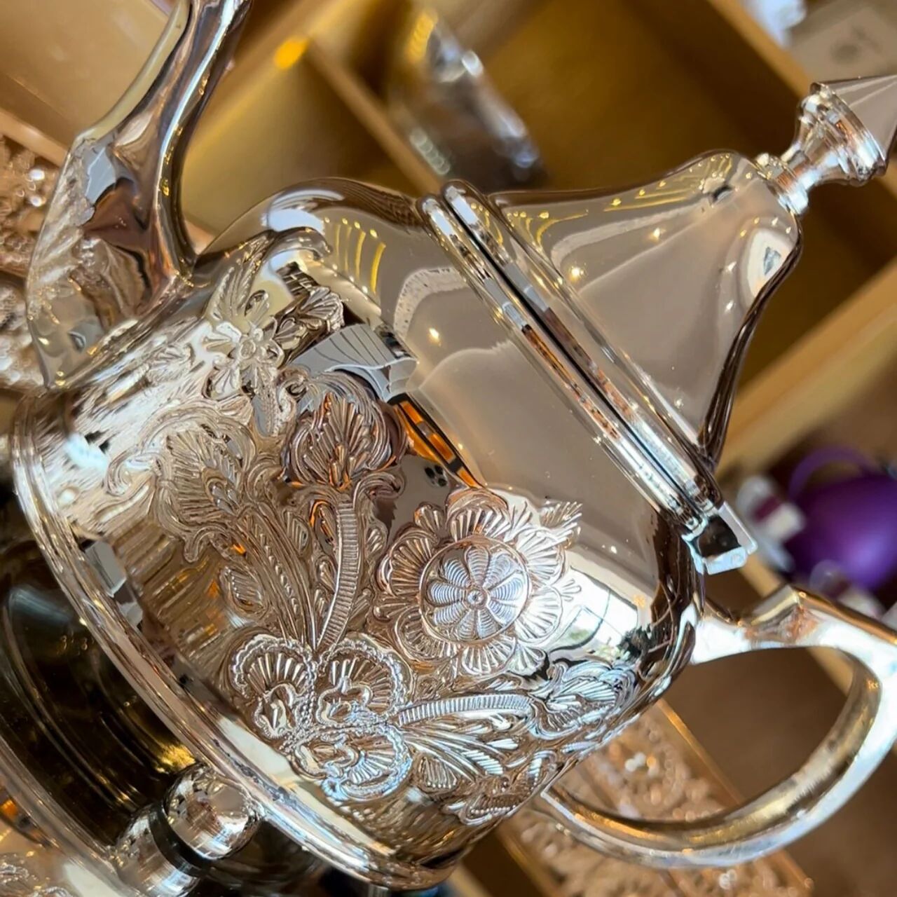 Théière Soltana fleur Moyen modèle