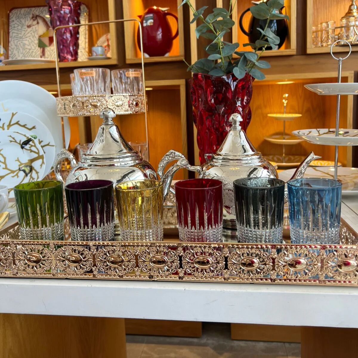 6 Verres à thé Bellar Julia en cristal St Louis thumbnail 3