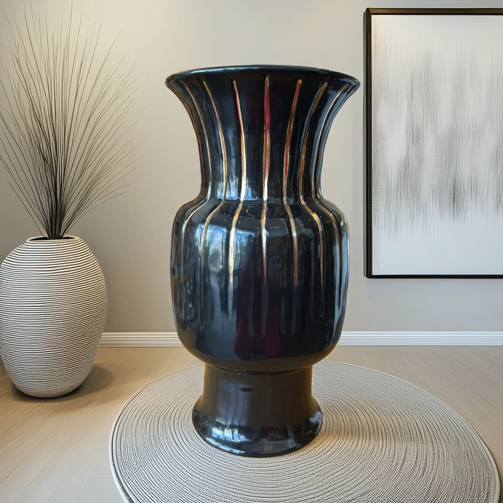 Vase texture Grand modelé
