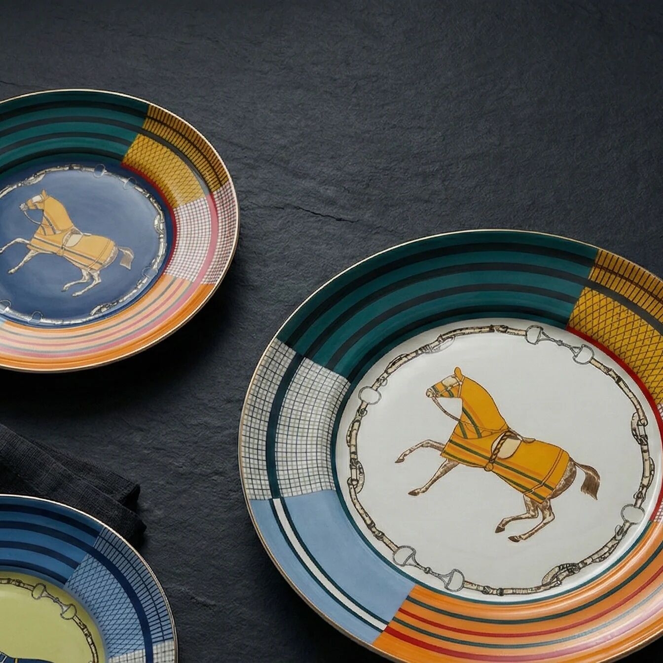 Service à gâteaux 7 pièces - Le Cavalier