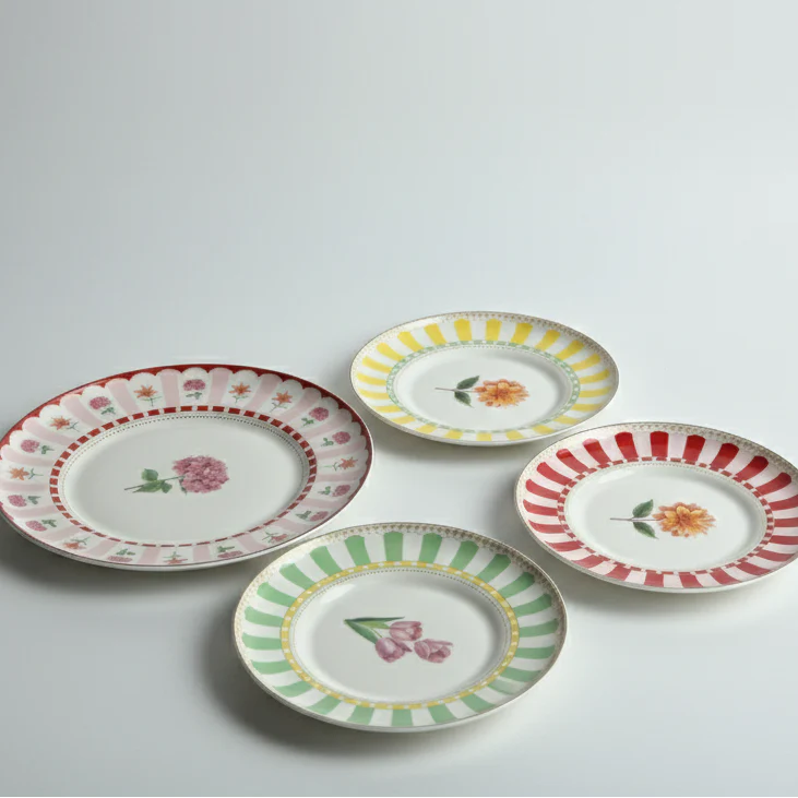 Service à gâteaux 7 pièces – Fleur de Palais thumbnail 2