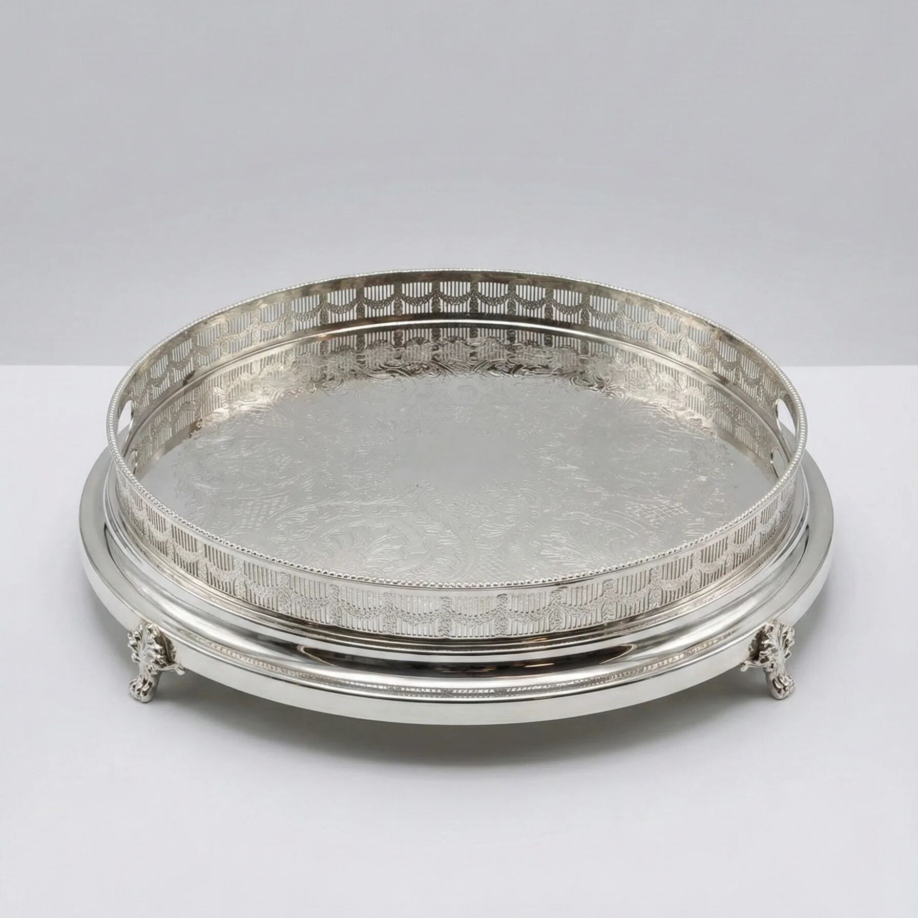 Plateau géant rond marocain